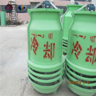 PVC filler Torre di raffreddamento a flusso a contatore rotondo piccolo per capacità industriale 10T/20T/30T