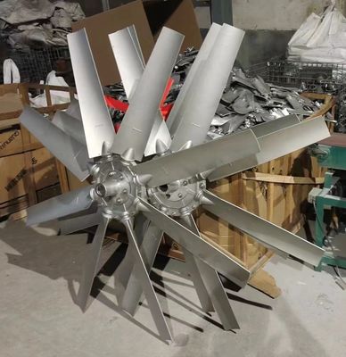 4-10 lame Ventilatore di flusso assiale in plastica per torre di raffreddamento a tensione 120/220/380/440/680v