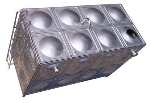 Negozi di alimenti e bevande pannelli di acciaio inossidabile serbatoi per l'acquisto dell'acqua con volume 1-1024m3