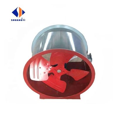 Ventilatore ad asse industriale con ventilatore non alimentato per magazzino e centro logistico