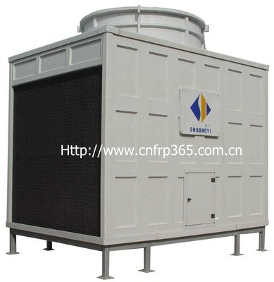Anti-Flow FRP Industrial Cross Flow Torre di raffreddamento dell'acqua per negozi di abbigliamento