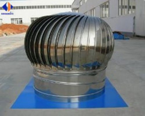 Ventilatore a soffia per tetto in acciaio inossidabile per risparmio energetico automatico e circolazione dell'aria fresca