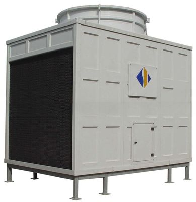 150T FRP Industrial Square Cross Flow Water Cooling Tower Chiller con garanzia di un anno