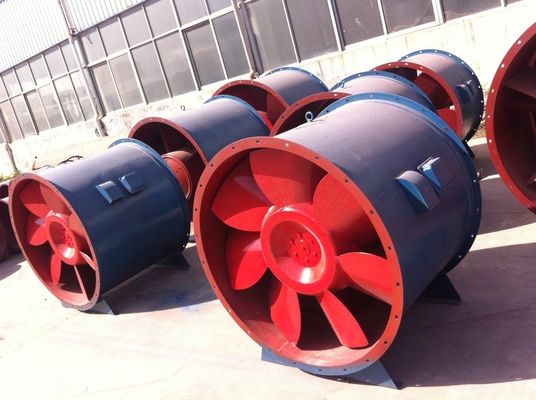 Ventilatore di scarico per il flusso assiale di fumo ad alto contenuto per il fuoco industriale