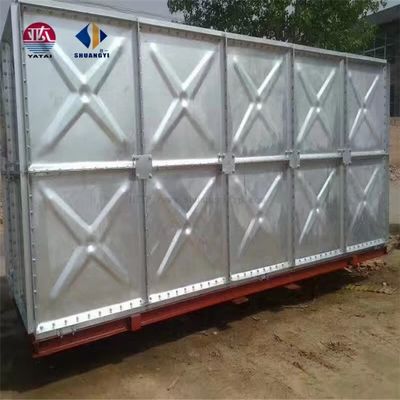 Serbatoio di stoccaggio idrico in acciaio galvanizzato di 400000 litri