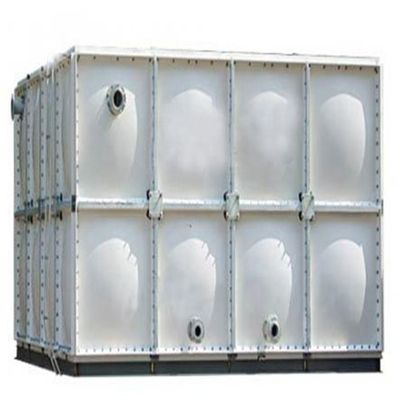 Soluzione di stoccaggio dell'acqua pulita Panelli GRP di grande volume Serbatoi per serbatoi a cubo in plc