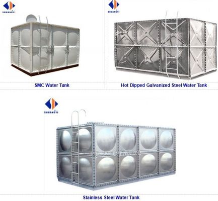 Alto materiale Serbatoio idrico proprio 10000 litri con sconto popolare e buon prodotto