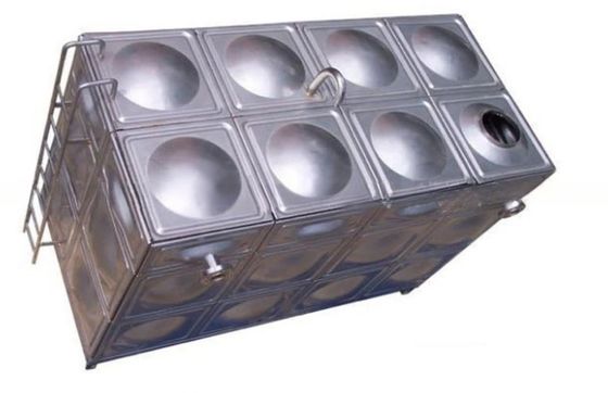 Spessore standard di qualità alimentare SS 316 Panello serbatoio di acqua a bullone per la raccolta dell'acqua piovana