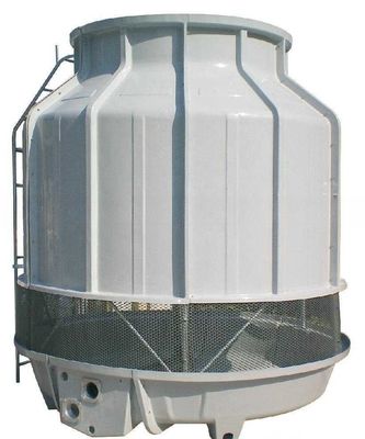 Torre di raffreddamento dell'acqua contro flusso 12m3/h-1000m3/h Forma rotonda per prestazioni ottimali