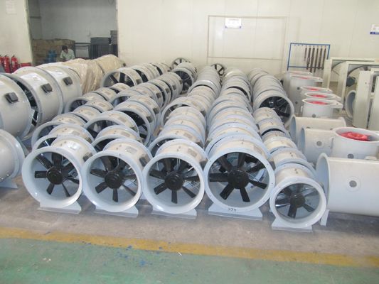 Tipo di corrente elettrica alternata Customized Industrial FRP Exhaust Axial Flow Ventilation Fan