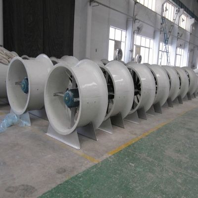 Tipo di corrente elettrica alternata Customized Industrial FRP Exhaust Axial Flow Ventilation Fan