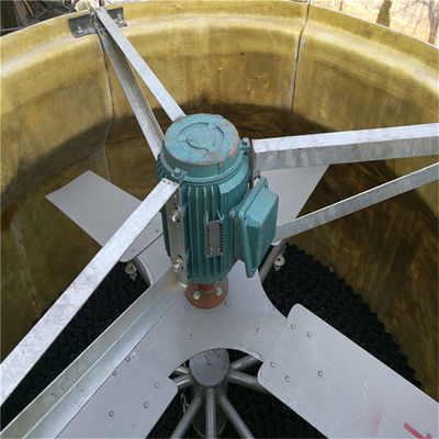 Torre di raffreddamento chiusa circolare a flusso croce di FRP industriale personalizzato