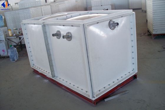 10000 litri Grandi pannelli modulari in FRP per alimenti Serbatoio di stoccaggio dell'acqua Alta resistenza al taglio