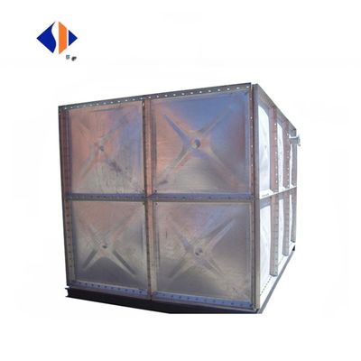 Serbatoi di acqua galvanizzata a caldo rettangolo con piastra di acciaio Q235 B mm 1106-3112
