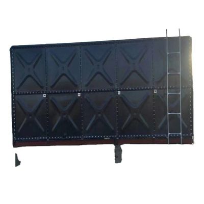 Serbatoi di acqua galvanizzata a caldo rettangolo con piastra di acciaio Q235 B mm 1106-3112