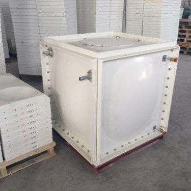 Serbatoio di acqua FRP GRP 1 metro cubo Altezza minima 0,5 m Dopo servizio Video supporto tecnico