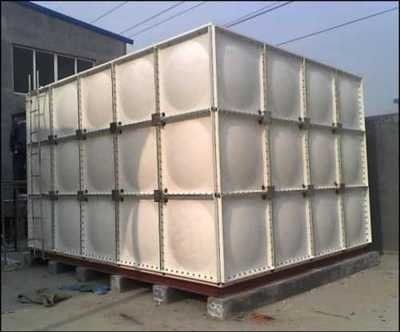 Serbatoio di acqua FRP GRP 1 metro cubo Altezza minima 0,5 m Dopo servizio Video supporto tecnico