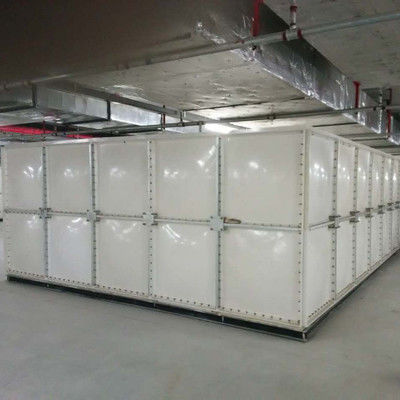 Serbatoio di acqua FRP GRP 1 metro cubo Altezza minima 0,5 m Dopo servizio Video supporto tecnico