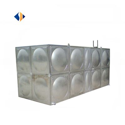 Serbatoio idrico in acciaio inossidabile certificato CE 10000 litri con spessore standard del pannello