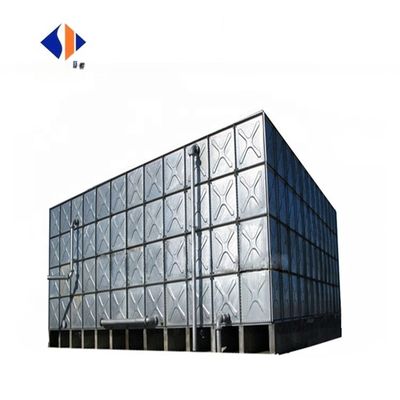 HDG pannello di acciaio galvanizzato serbatoio di stoccaggio dell'acqua assemblato 1000L-150000L Capacità per l'agricoltura