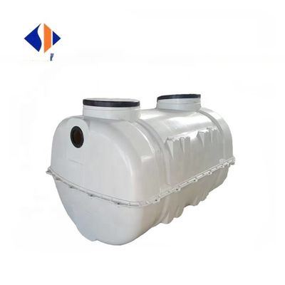50000L/ora di produttività Serbatoio settico sotterraneo in FRP in plastica per il trattamento delle acque reflue