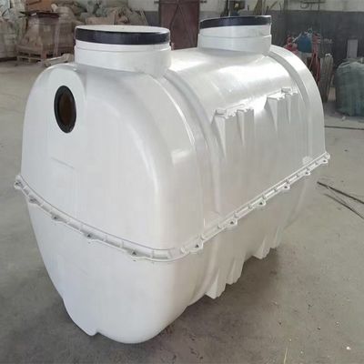 50000L/ora di produttività Serbatoio settico sotterraneo in FRP in plastica per il trattamento delle acque reflue