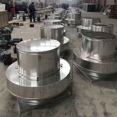Ventilatore di scarico del tetto del camino in FRP/ALUMINIO al 100% di rame per la soluzione di ventilazione del fumo