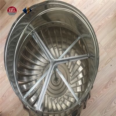 Ventilatore del tetto SS304 Turbo Fan con base auto-guidata senza ventola di alimentazione Voltaggio 220V