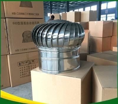 Ventilatore di scarico turbo montato sul tetto a 500 mm con acciaio inossidabile 304