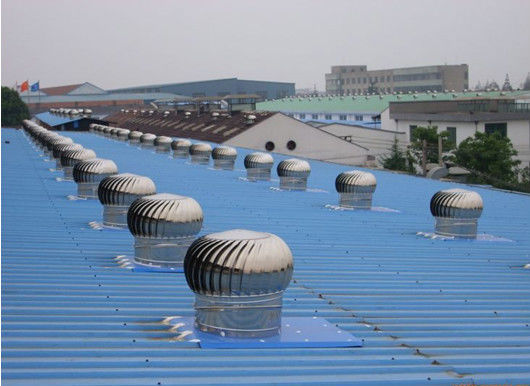 Alta popolarità FRP/GRP 200-1200mm Turbine di tetto in plastica Ventilatori a aria senza ventole