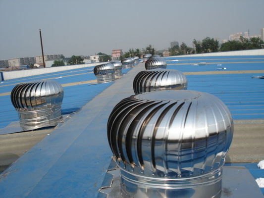 Automatizzazione della ventilazione non alimentata semplificata con ventilatore di turbina da tetto Shuangyi FRP/GRP/SS304