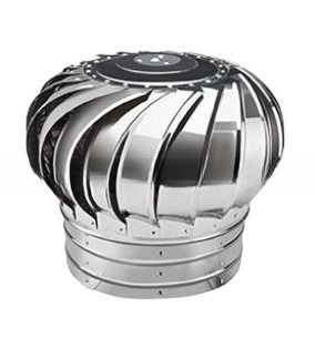 SUS304 ventilatore a turbina a vento da 5 pollici ventilatore a soffitto automatico senza alimentazione