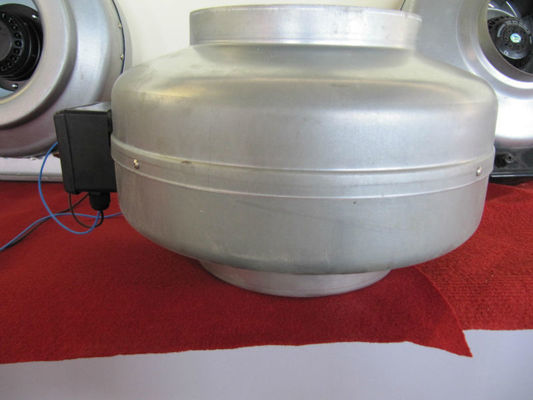 Ventilatore di canale di montaggio a lama di plastica per mini-duct automation Installazione di ventilatore centrifugo