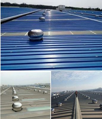 Diametro del tubo a angolo variabile Ventilatore non alimentato per l'automazione della palestra in magazzino