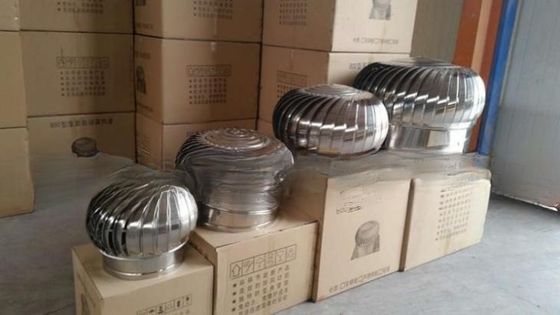 Ventilatore per ventilatore di tetto, uscita, apparecchiature di scarico naturali in acciaio inossidabile non alimentate