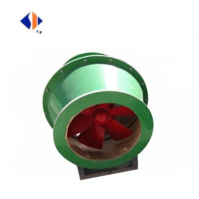 Materiale di installazione verticale Ventilatore a prova di esplosione a motore a flusso inclinato per automazione dei condotti
