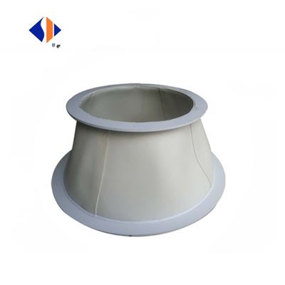 Materiale di installazione verticale Ventilatore a prova di esplosione a motore a flusso inclinato per automazione dei condotti