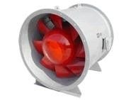 Materiale di installazione verticale Ventilatore a prova di esplosione a motore a flusso inclinato per automazione dei condotti