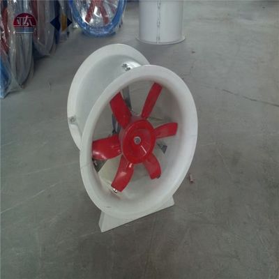 Tipo di ventilatore di flusso assiale a basso rumore in plastica in PP prodotto da FRP per la ventilazione a bassa pressione