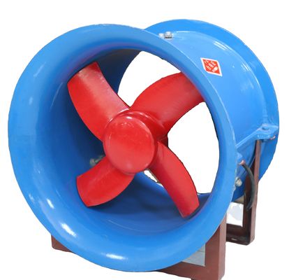 Tipo di ventilatore di flusso assiale a basso rumore in plastica in PP prodotto da FRP per la ventilazione a bassa pressione