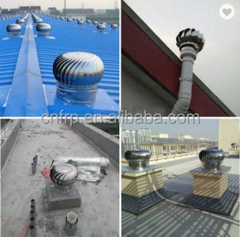Ventilazione di ciclo di automazione di estrattivo ventilatore con buon prodotto Turbina eolica montata sul tetto