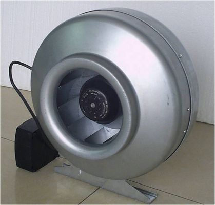 Ventilatore per condotti di alloggiamento in acciaio 150 mm 160 mm Ventilatore centrifugo per ventilazione industriale