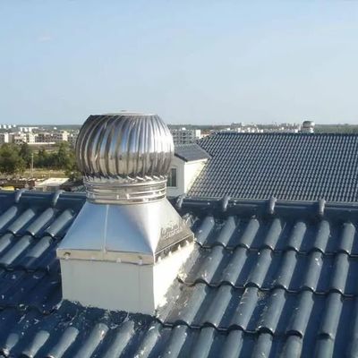 Ventilatore di tetto a guida autonoma in acciaio inox frp in plastica