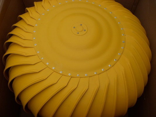 Ventilatore di flusso di turbina di plastica industriale di tipo corrente elettrica alternata per la domanda del mercato al dettaglio