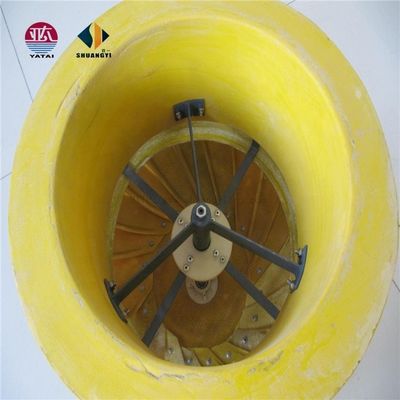 Ventilatore di flusso di turbina di plastica industriale di tipo corrente elettrica alternata per la domanda del mercato al dettaglio