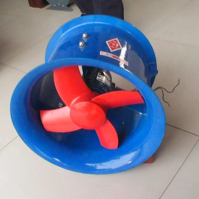 Ventilatore di scarico di fumo assiale ad alta pressione in FRP Ventilatore di ventilazione con materiale di lama di plastica