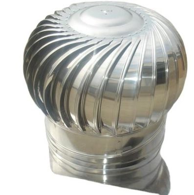 Ventilatore di soffitto non elettrico con ventilatore a turbina eolica da 5 pollici e materiale SS304