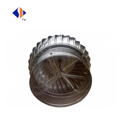 Ventilatore di soffitto non elettrico con ventilatore a turbina eolica da 5 pollici e materiale SS304