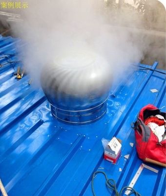 Qingdao Port di carico ventilatore di tetto in acciaio inossidabile senza energia a basso costo