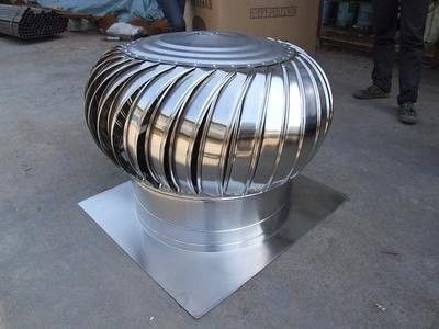 Ventilatore di scarico del tetto in acciaio inossidabile 200-1500 mm per magazzino al porto di carico di Qingdao